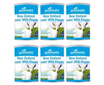 【15天必达】【新西兰直邮包邮】Good Health 好健康 山羊奶粉 400克x6罐【收件人身份证必须上传】